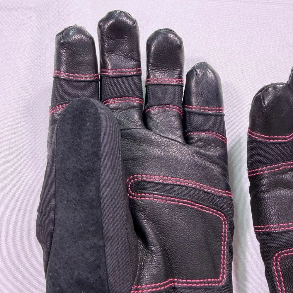 Mountain Hardwear Womens OutDry Waterproof Winter Gloves Black Pink women  M